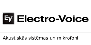 Electrovoice Akustiskas sistemas